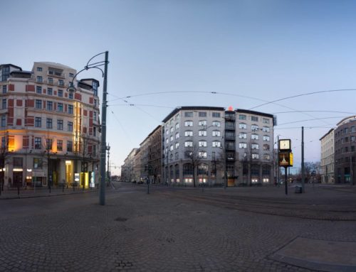 Magdeburger Hasselbachplatz am Sonntagmorgen – 2014 (360°)